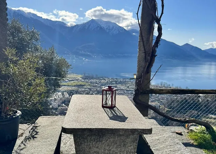 Casa Reto - Im Tessin Feriehus Gordola